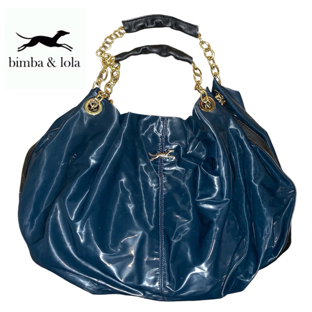 Bimba & Lola Large Metal Chain Slouchy Tote